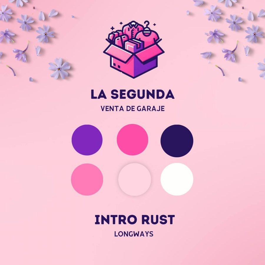 Logo y paleta de colores de La Segunda