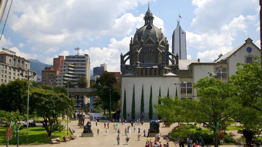 Plaza Botero, centro de Medellín